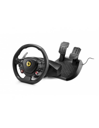 ACCESSORI PS4: vendita online Thrustmaster T80 Ferrari 488 GTB Edition Nero Sterzo + Pedali Digitale PlayStation 4 in offerta