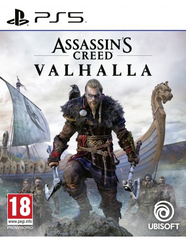 GAMES PS5: vendita online Ubisoft Assassin's Creed Valhalla, PS5 Standard Inglese, ITA PlayStation 5 in offerta