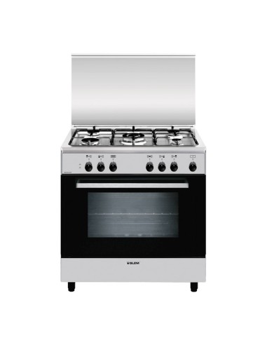 CUCINE CON FORNO ELETTRICO: vendita online Glem Gas A855EI cucina Nero, Stainless steel A in offerta