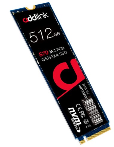 HARD DISK E SSD ESTERNI: vendita online Addlink Technology S70 M.2 512 GB PCI Express 4.0 NVMe in offerta