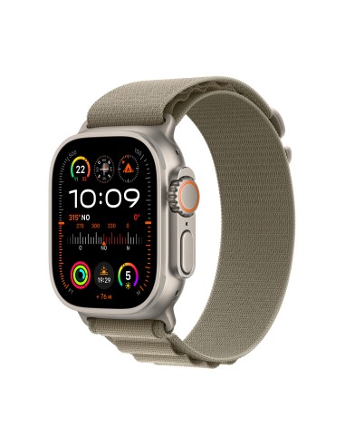 APPLE WATCH: vendita online Apple Watch Ultra 2 GPS + Cellular, Cassa 49m in Titanio con Olive Alpine Loop - Medium in offerta