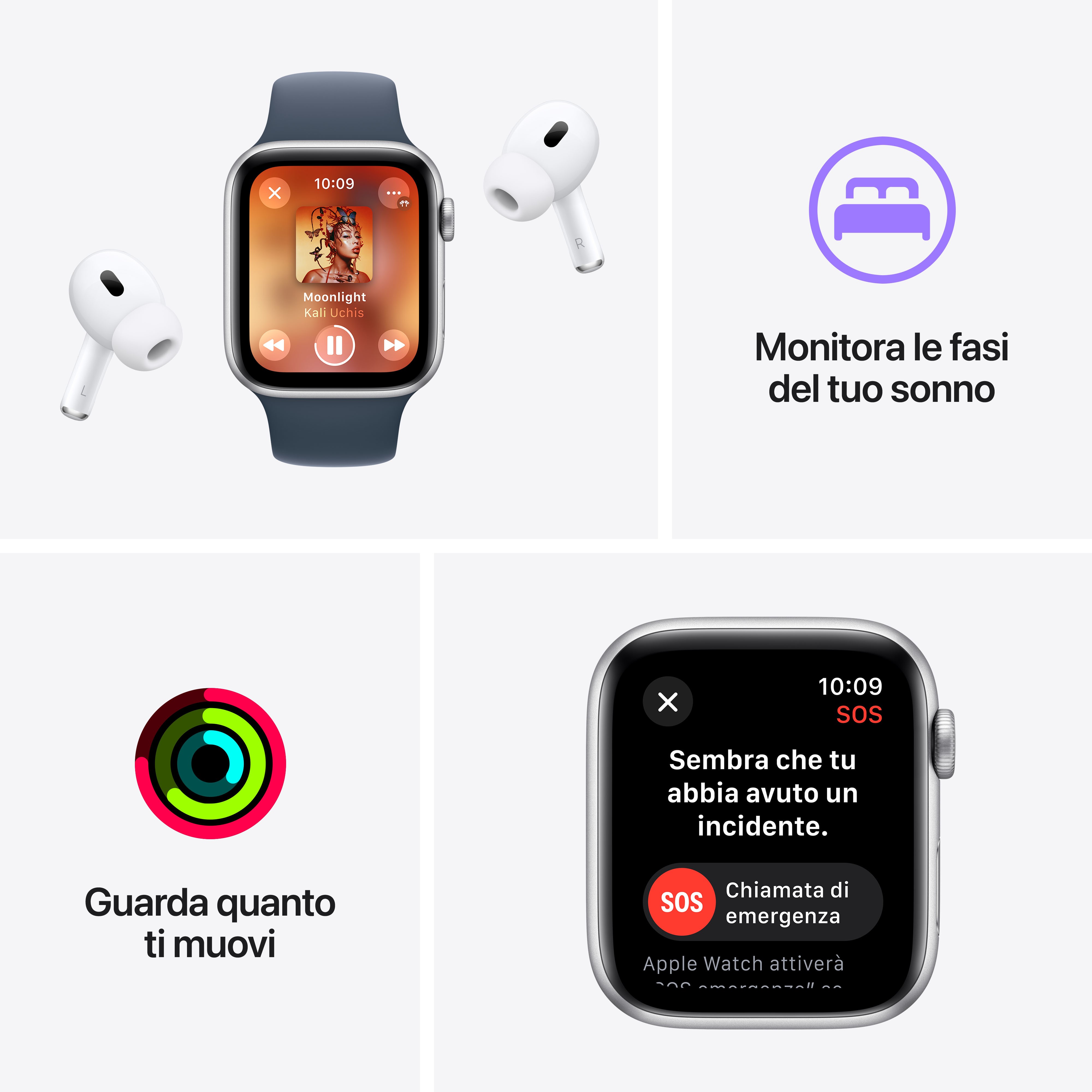 Chiamare con sale apple watch