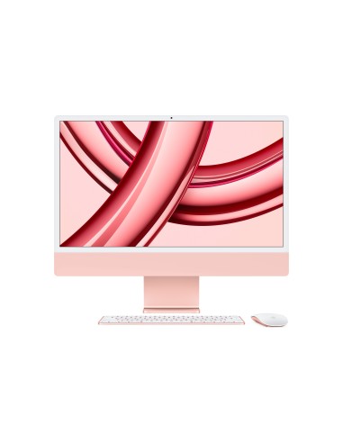 Apple iMac con Retina 24'' Display 4.5K M3 chip con 8?core CPU e 10?core GPU, 256GB SSD - Rosa