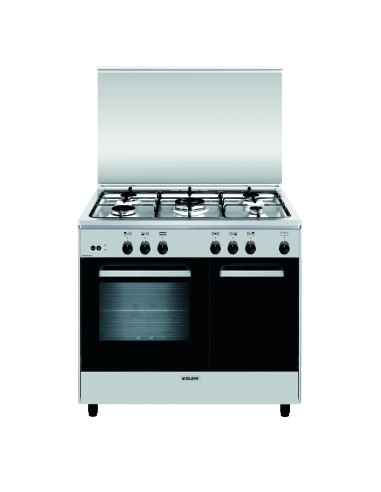 GLEMGAS AR965GI CUCINA 90X60 INOX PB F.GAS