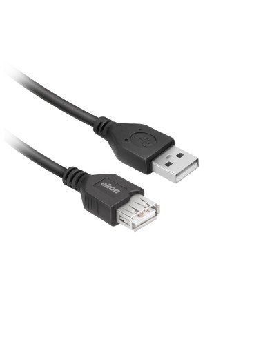 EKON 25581 PROLUNGA USB 2.0 A/A M/F 3,0M