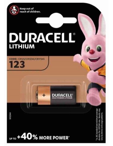 DURACELL ULTRA 123 X1 LITIO PILA