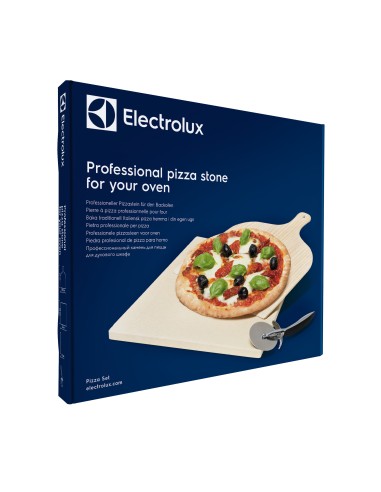 ELECTROLUX E9OHPS01 PIZZA STONE SET PIETRA REFRATTARIA+PALETTA+TAGLIER