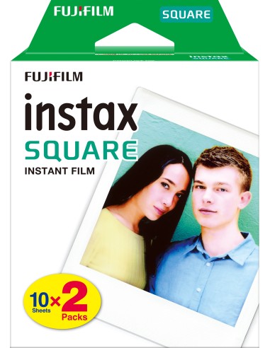 FUJIFILM PELLICOLA SQUARE 2X10FG TWIN PACK COLORE