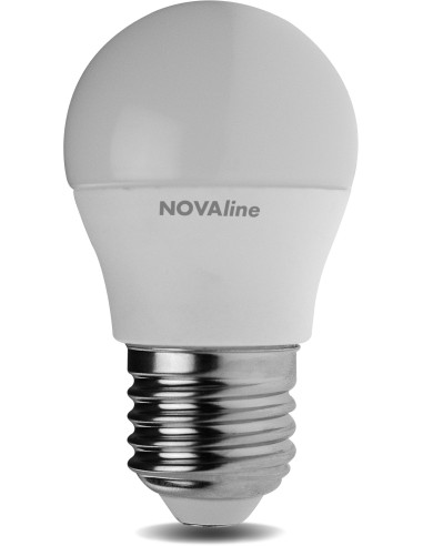 NOVALINE X40N LED E27 6W/40W 470LM 4000K SFERA