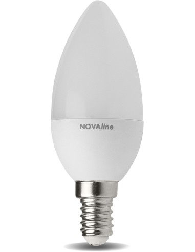 NOVALINE L40F LED E14 6W/40W 470LM 6500K OLIVA