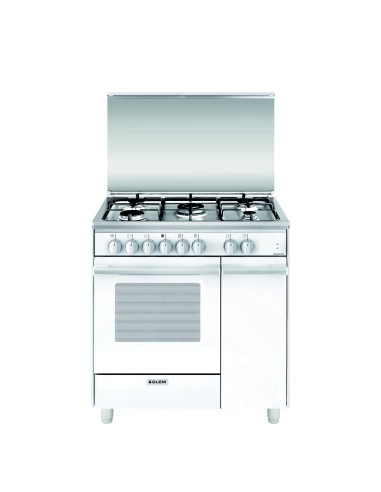 GLEMGAS UQ855MX6 CUCINA 80X50 BIANCA F.MULT.CL.A