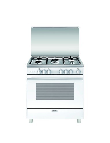 GLEMGAS U855VX CUCINA 80X50 CL.A 4F+1TC FG BIANCA