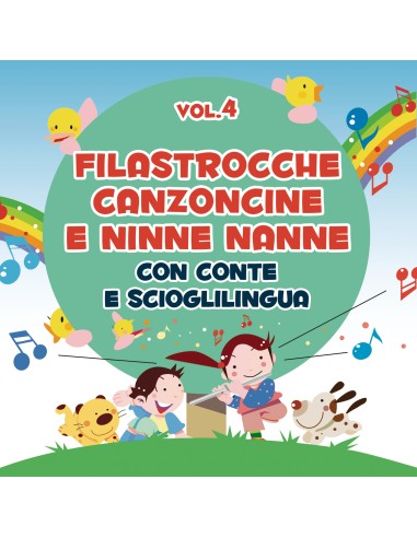 CANZONCINE FILASTROCCHE E NINNE NANNE VOL. 4