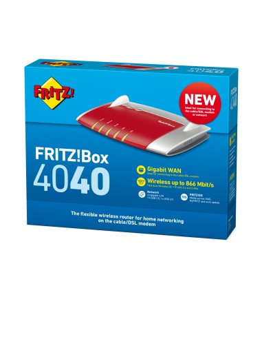 AVM FRITZBOX 4040 ROUTER AC1200 DUAL BAND