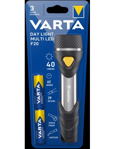 VARTA DAY LED LIGHT 2AA TORCIA