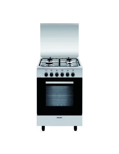 GLEMGAS A554MI6 CUCINA 53X50 INOX F.E. MULTIF. 6PROG. CLASSE A