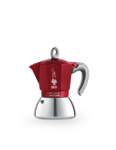 BIALETTI 0006944 MOKA INDUZIONE 4TZ ROSSA