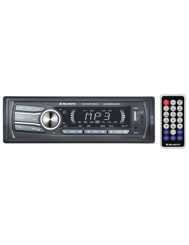 MAJESTIC SA-400 SISTEMA CAR AUDIO BT USB AUX - VIVAVOCE - TELECOMANDO