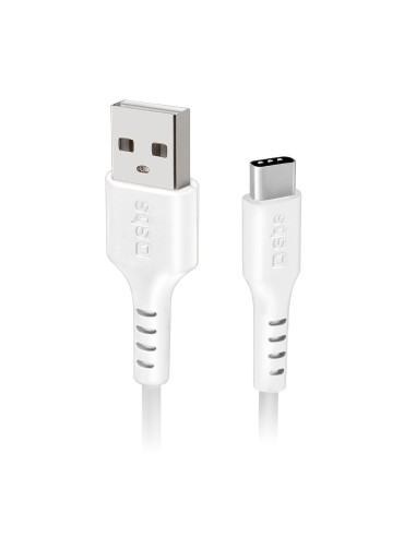 SBS TECABLEMICROC15W CAVO USB/TYPE-C 1,5M BIANCO