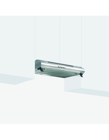 GLEMGAS GHC931IX CAPPA 90 CM. 1MOTORE 3V. INOX - CLASSE D