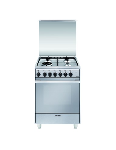 GLEMGAS U664MI CUCINA 60X60 INOX 3F+1TC CLASSE A F.ELETTR. 8F