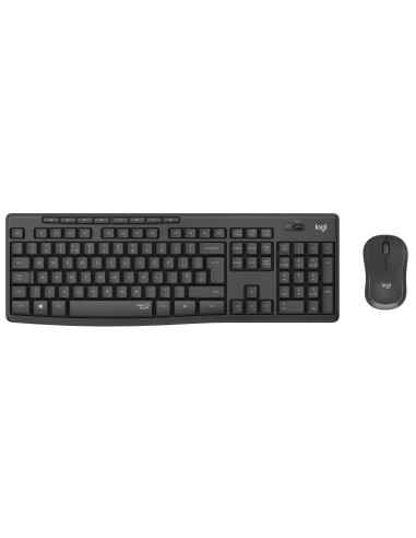 LOGITECH MK295 SILENT NERO COMBO TASTIERA E MOUSE WIRELESS