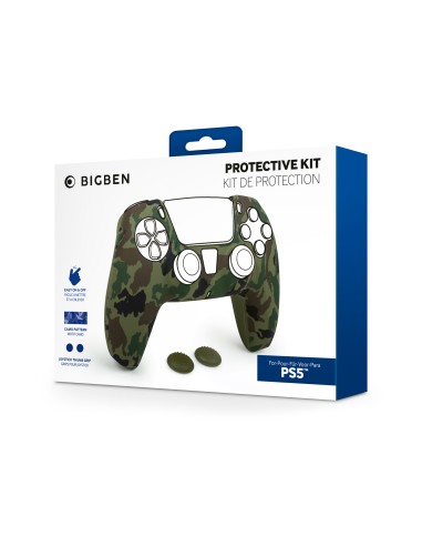 BIGBEN PS5 GUSCIO SILICONE DUALSENSE CAMO