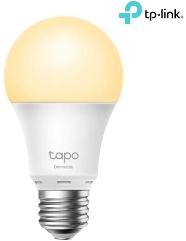 TPLINK TAPO L510E SMART WI-FI LED E27 LAMPADINA BIANCO GOOGLE/ALEXA