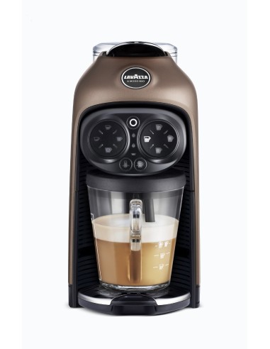 MACCHINE CAFFE' ESPRESSO: vendita online LAVAZZA 18000286 LM950 DESEA BROWN WALNUT MACCHINA CAFFE' in offerta