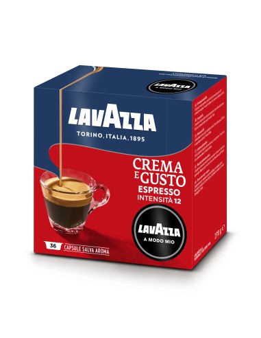 LAVAZZA 8889 CREMA E GUSTO ASTUCCIO 36 CAPSULE