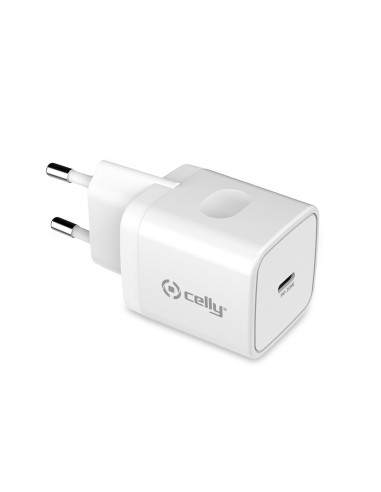 CELLY TC1USBC20WWH ALIM.RETE 20W USB-C BIANCO