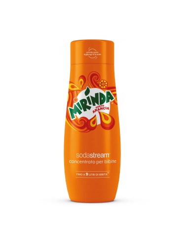 SODASTREAM MIRINDA GUSTO ARANCIA   CONCENTRATO 400 ML PER BIBITE