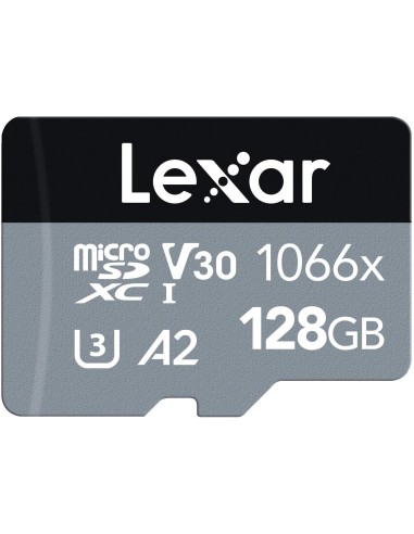 LEXAR MICROSD 128GB 1066X ACTION CAM L/S 160MB/120MB UHS-I C10 V30