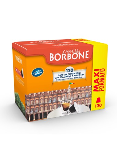 BORBONE NOBILE(BLU)COMP. NESPRESSO 120PZ REBBLUNOBILE120PZ