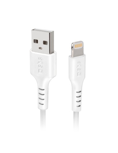 SBS TECABLEUSBIP5289W CAVO 2M USB/LIGHTNING BIANCO