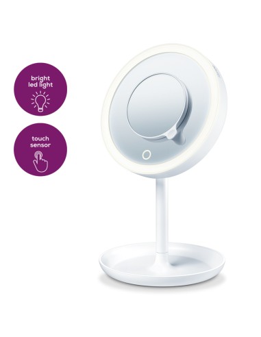 BEURER BS45 SPECCHIO COSMETICO CON LUCE LED LUMINOSA - SENSOR TOUCH