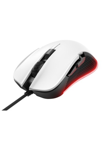 TRUST 24485 GXT 922W YBAR RGB BIANCO MOUSE GAMING ILLUMINATO