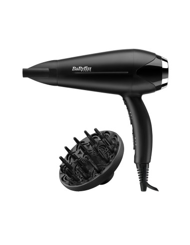 BABYLISS D572DE PHON 2200W         FUNZIONE IONICA ANTI-CRESPO