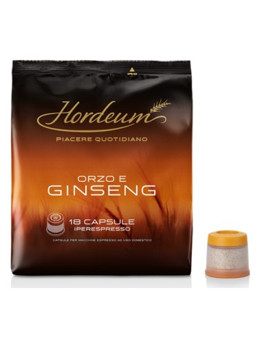 ILLY HORDEUM ORZO E GINSENG 18 CAP.