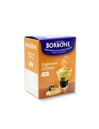 BORBONE ESPRESSO D'ORZO COMP. LAVAZZA 16 PZ.