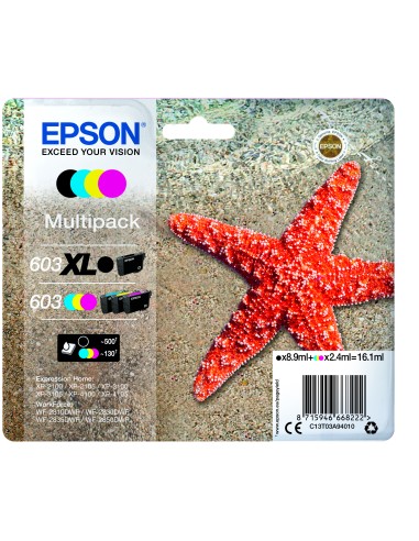 EPSON T03A9 603 XL NERO + 603 C/M/Y MULTIPACK