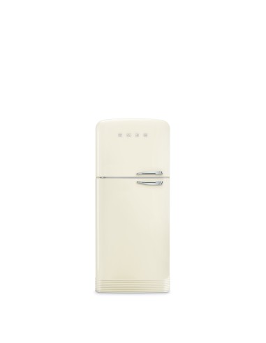 SMEG FAB50LCR5 FRIGO D.P. E ANNI 50 NF PANNA CERNIERA SX