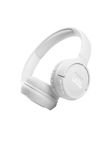 JBL T510BT BIANCO CUFFIA BLUETOOTH 5.0 A PADIGLIONE DRIVER 32MM USB-C