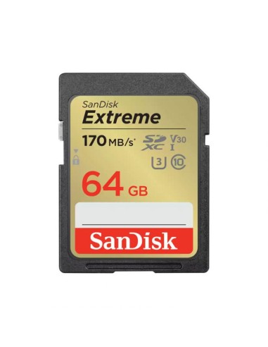 SANDISK S.DIGITAL EXTREME 64GB XC 170-80MB/S