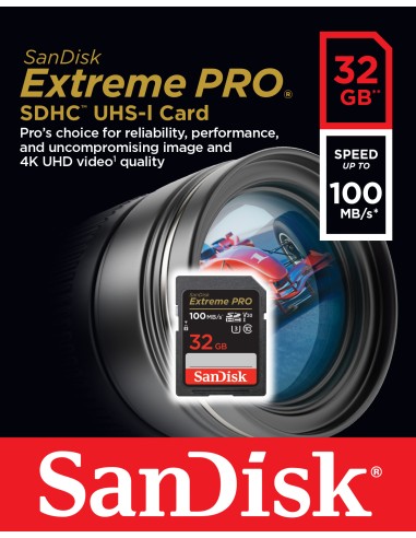 SANDISK S.DIGITAL EXTREME PRO 32GB 100MB/S-90MB/S