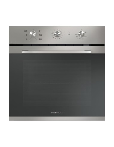 GLEMGAS GFX62IX-S3 FORNO CLASSE A  INOX 64LT GUIDE CROMATE LATERALI