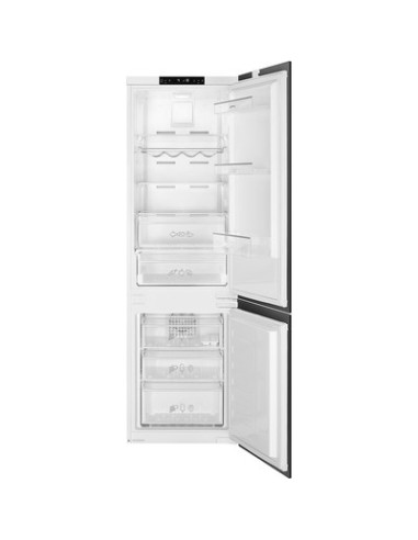 SMEG C8174TNE COMB. E NF CERNIERA  DX 275LT PORTE REVERS. H178 BIANCO