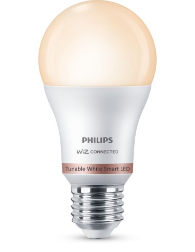 PHILIPS 372429 BIANCO C/F 8W/60W E27 GOCCIA SMERIGLIATA LAMP.CONN.