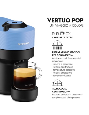 DE LONGHI ENV90.A  MACCHINA CAFFE' NESPRESSO VERTUO CELESTE