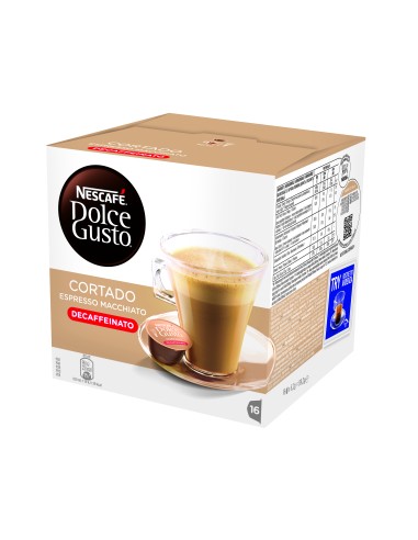 NESTLE NESC. DOLCE GUSTO CORTADO   ESPRESSO DECAFFEINATO 16 CAPSULE